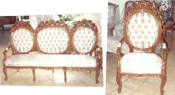 RECIBIDOR VICTORIANO 3 PIEZAS